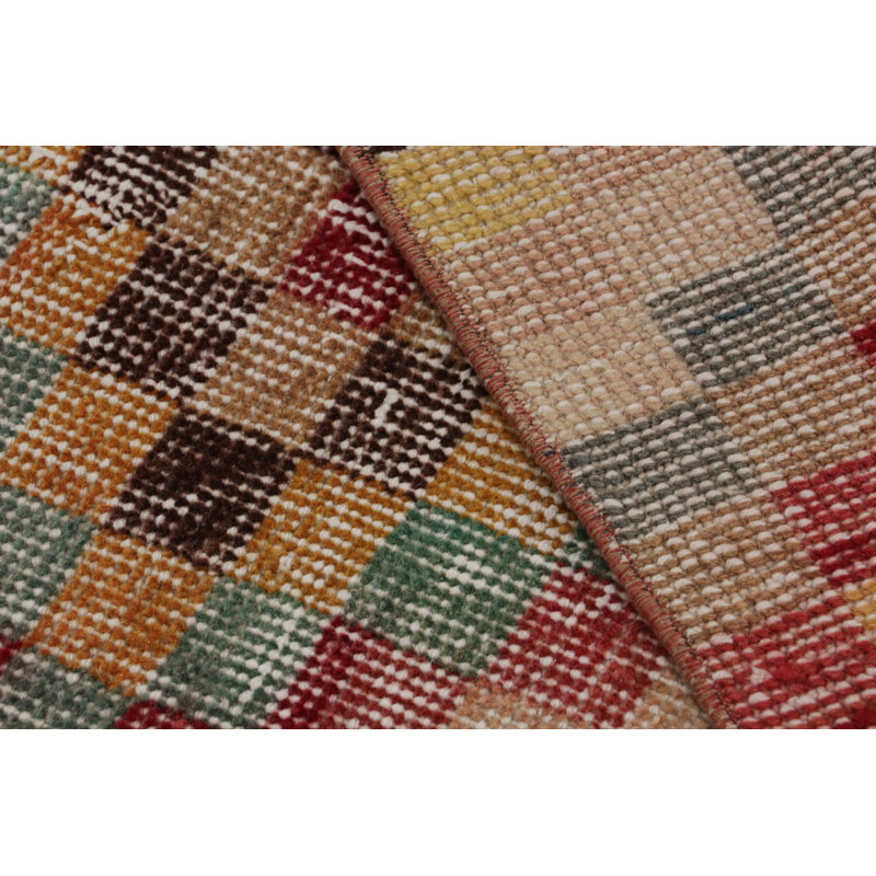 One-of-a-Kind 2'4"x7'10" Hand Knotted Area Rug