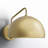 Darrah 1-Light Wall Sconce in Natural Brass-924041702