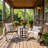 Cullors Outdoor 3-Piece PE Rattan Conversation Set With Ceramic Top & Iron Frame-124551129