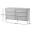 Commode double l 6,5 po Nova-64800931
