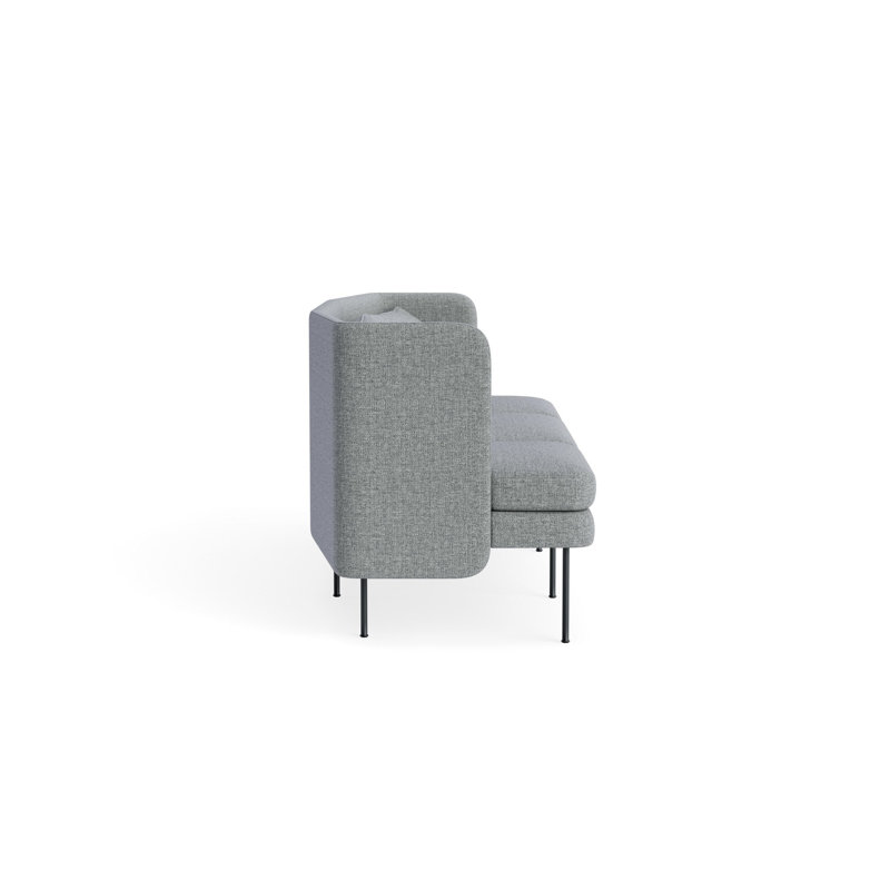 MTO - Bloke 95" Sofa, Kvadrat Guest Gray Blue