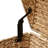 Heavy-duty Water Hyacinth Wicker Storage Trunk with Metal Frame
