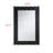 Black Mirrored Finish Drisana Accent Mirror