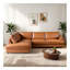Canapé modulaire Glander - Cuir cognac-717103194
