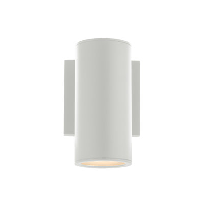 Cylinder 6" Dimmable LED Single Up or Down Indoor / Outdoor Wall Light With Color Temperature Switch (2700K/3000K/3500K/4000K/5000K)
