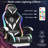Hoffree Massage Ergonomic Gaming Chair with Bluetooth Speakers and RGB LED Lights-100105945