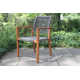 Fleur 64'' Rectangular 6 - Person Outdoor Dining Set