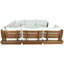 Canapé modulaire d'extérieur rembourré Ivry-1267463126