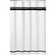 Sweet Jojo Designs Hotel 100% Cotton Striped Single Shower Curtain 