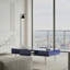 Table basse 52,4 po x 26,8 po x 15,6 po - bleu ultrabrillant-1073229168