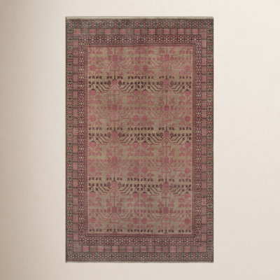 Leonardo Handmade Wool Brown Rug