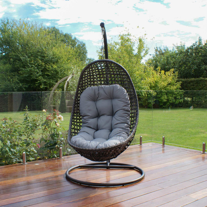 Malibu Hanging Chair - Grey, Grey
