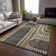 Premium Machine Washable Cerrito AMF532 Taupe Rug
