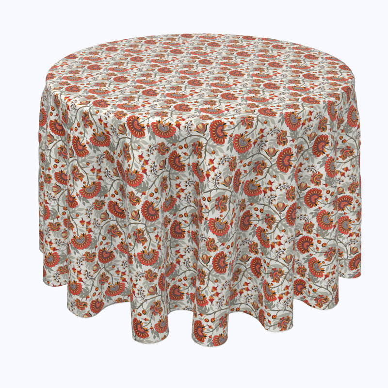 Mcqueen Autumn Tablecloth, 102" x 102"