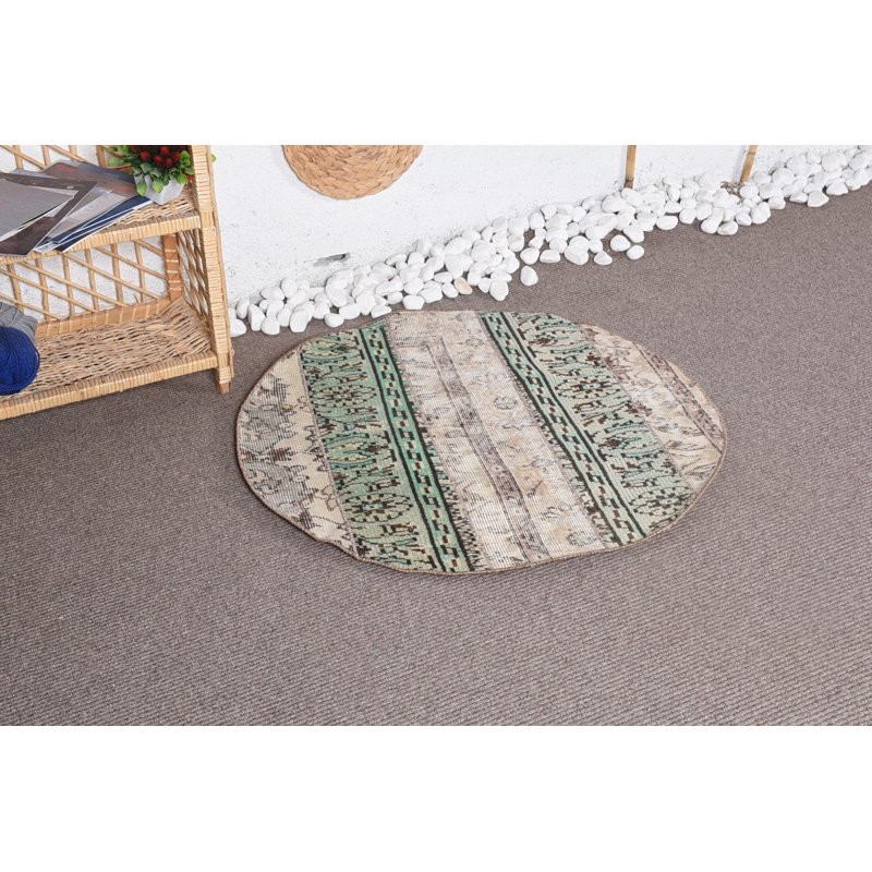 Tapis turcs, tapis rétro, tapis Boho, tapis orientaux orange, petits tapis de 3 pi 3,1 pi, tapis de cuisine