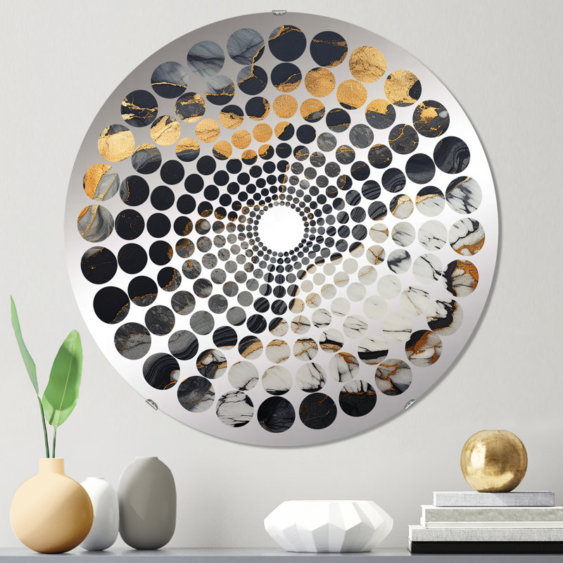 Amit Circle Mirror, 23.6" x 23.6"