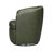 100% Italian Leather Swivel Club Chair-773406666