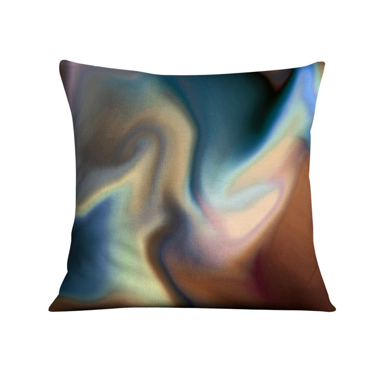 Coussin décoratif avec insert, Multi abstrait 26, H 18 po x l 18 po