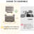 Top Grain Genuine Leather Recliner, Small Swivel Rocker Recliner Chair,manual Recliner Chair For Living Room, Bedroom, Home Theater,rv-Beige