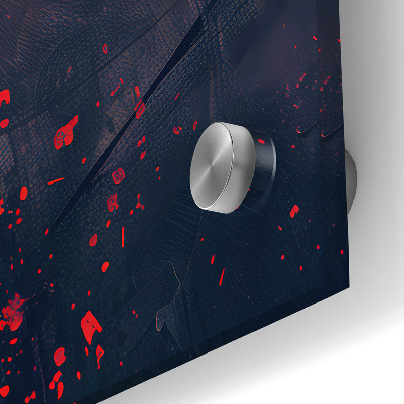 Art mural en verre Ivy Bronx «Eclipse Of The Mind» par Andreas Magnusson, H 36 po x l 24 po x P 0,2 po