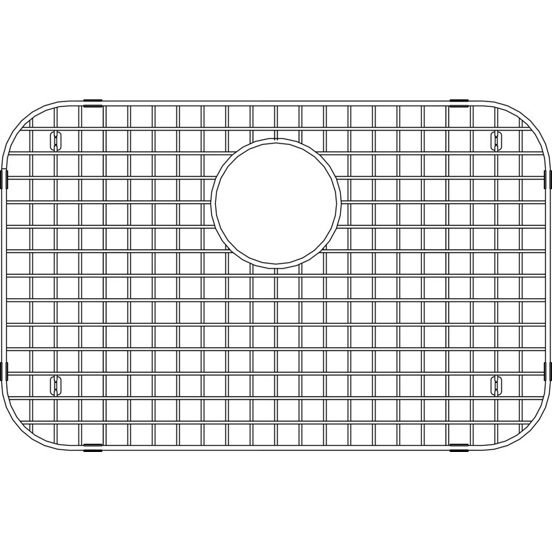 Grille d'évier 20,5 "x 13,82" Essential