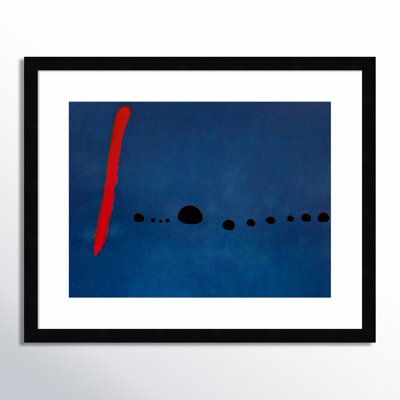 Bleu II Print by Joan Miro