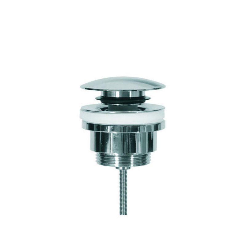 Pop-Up Bathroom Sink Drain with Overflow