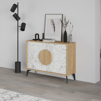 Kaira 2-Door Cabinet Stylish Storage Solution for Modern Living Spaces