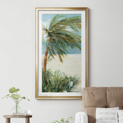 " Beach Walk I " Painting Print