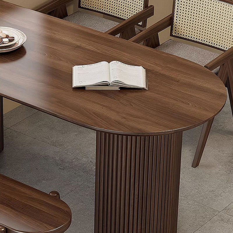 Table de salle à manger Retro, H 29,53 po x L 55,12 po x l 31,5 po