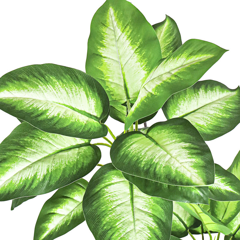 Arbre de daffenbachia artificiel en pot