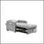 Canapé-lit polyvalent en velours, convertible en fauteuil inclinable et lit simple, parfait pour les espaces de vie modernes-323878946