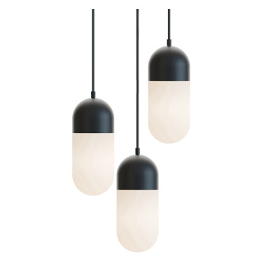 Jamarra 3-Light Round Pendant - 120V - 45W - 5 CCT