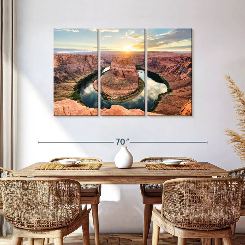 Alvord Horseshoe Bend Canyon, H 36 po x l 57 po