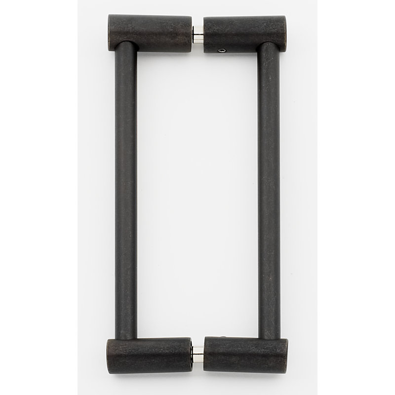 Contemporary I 8" Center to Center Bar Pull, Polished Chrome, 8"