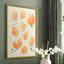 Fallen Flowers II, reproduction encadrée - bois massif-917917304