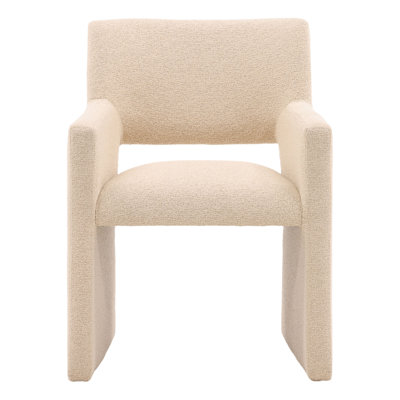 Larson Upholstered Dining Chair, Sand