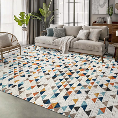 Ultra Soft Area Rugs Low Pile Rug Bedroom Carpet Non Slip Floor Mat Indoor Hallway Carpets HLOO3