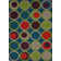 Tapis touffeté à motif géométrique