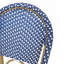 Set Of 2 Outdoor PE Rattan French Barstool-864120201