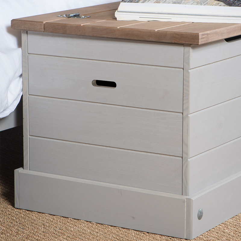 Danele Solid Wood Blanket Chest, Brown