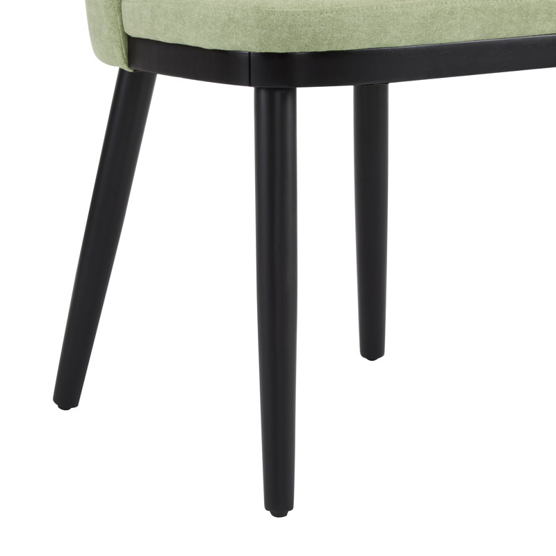 Manzella Fabric Upholstered Dining Chairs, Mint