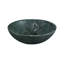 Lavabo de salle de bain vasque en marbre vert naturel, poli, 15,7 po x 5,9 po | Idée de cadeau-122563889