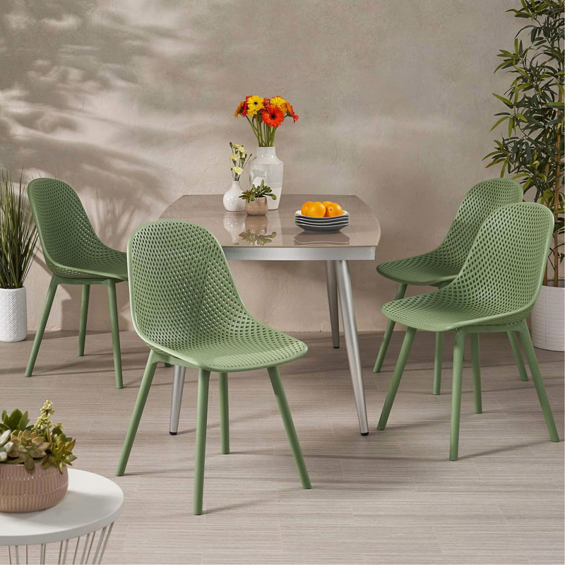 FAUTEUIL POSEY (ENSEMBLE DE 4), Vert