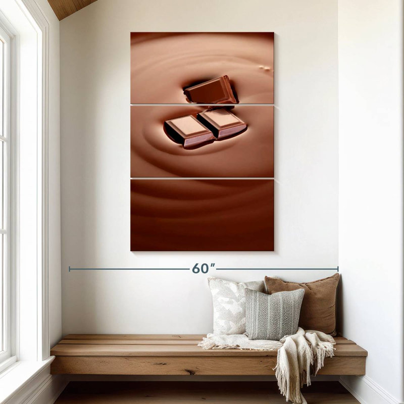 Yarlin Melting Chocolate, 50" H x 32" W