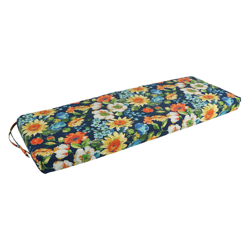 Outdoor 3'' Bench Seat Cushion, 51" W x 19" D