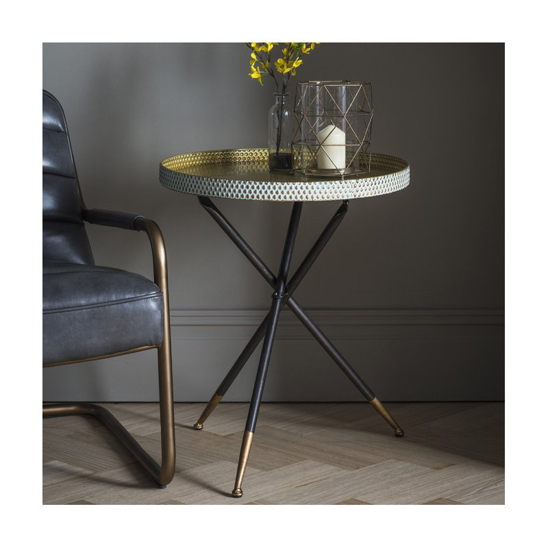 Jaydon Tripod Tray Table 60cm x 50cm x50cm