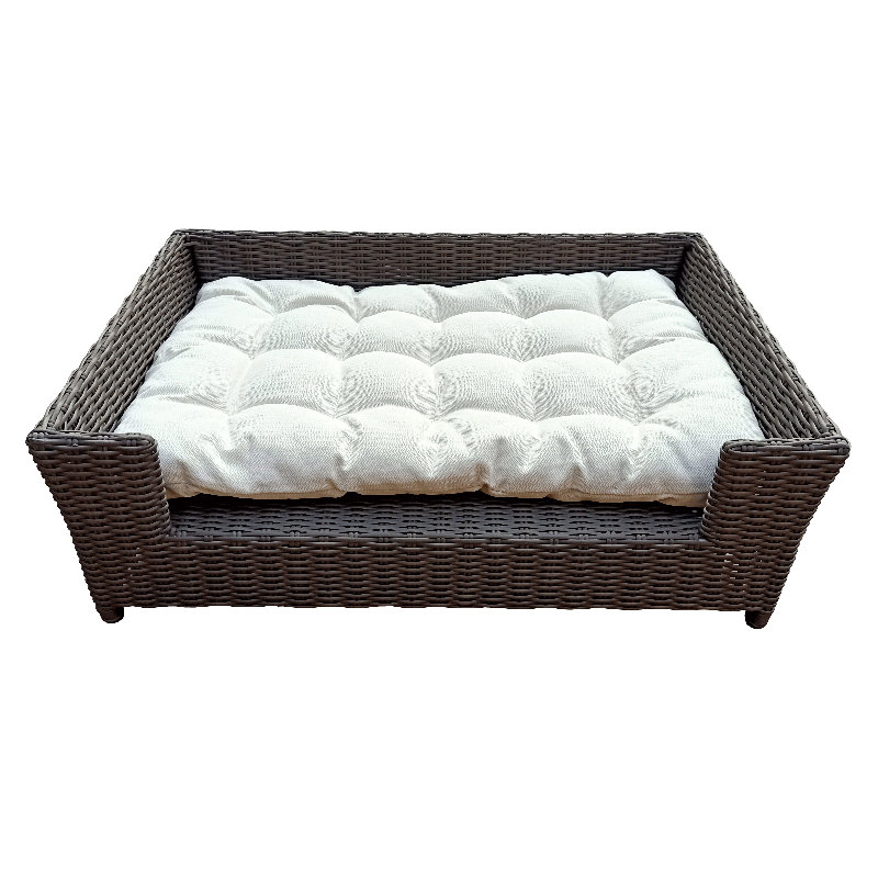 Harvin Orthopedic Wicker Pet Bed