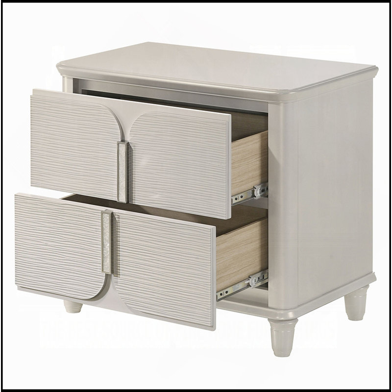 Ensemble de meubles de chambre à coucher en bois de luxe 2 pièces