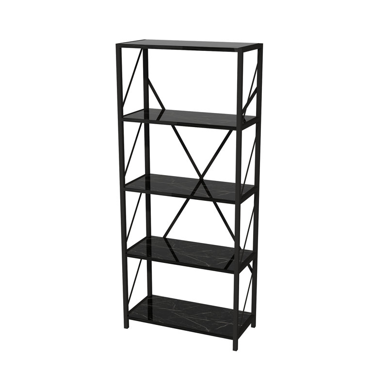 Bookcase Metal Manufactured Wood Hilda